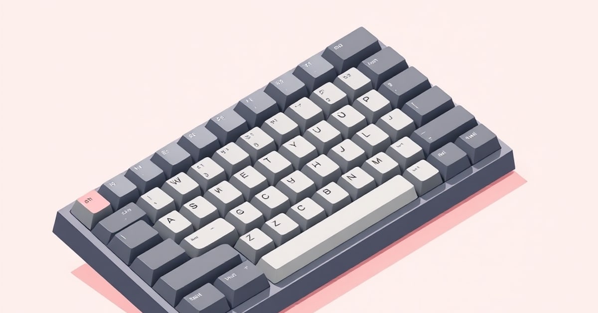 Close-up of a mechanical keyboard keycap being lifted off an MX-style switch with a wire keycap puller